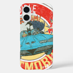 Coque Pour iPhone 16 Icône Incroyable Batmobile