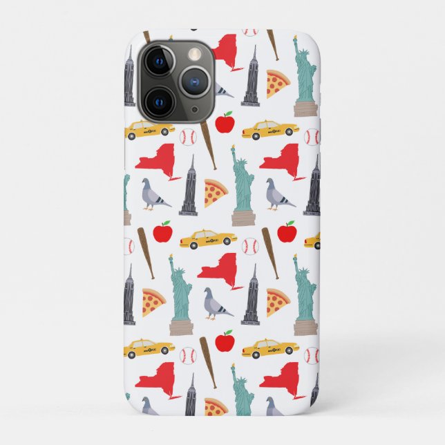 Coques Case-Mate iPhone Icônes de New York (Dos)