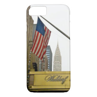 Coque iPhone 8/7 Icônes de New York - Waldorf et construction de