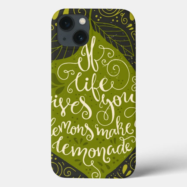Coques Case-Mate iPhone If Life Gives You Lemons Make A Lemonade (Verso)