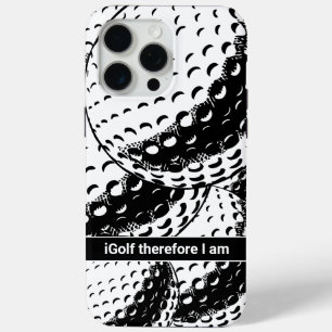 Coque iPhone 15 Pro Max iGolf Abstrait Funny Golf Humour