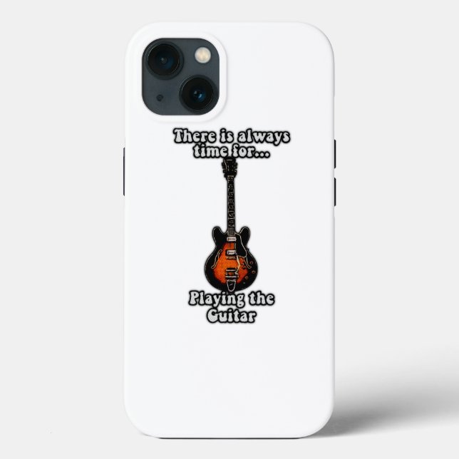 Coques Case-Mate iPhone Il est toujours temps de jouer de la guitare. rétr (Verso)