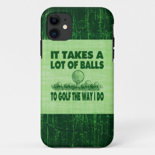 Etui iPhone Case-Mate Il prend beaucoup de boules pour jouer au golf la