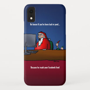 Etui iPhone Case-Mate Il Sait Si Vous Avez Été Mauvais Père Noël Drôle