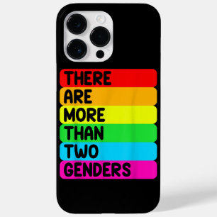 Coque Pour Pour iPhone 14 Pro Max Il y a plus de deux sexes dans la fla arc-en-ciel