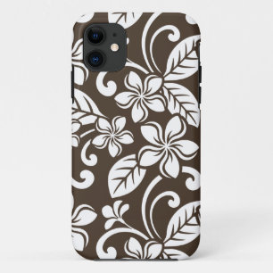 Case-Mate iPhone CASE ÎLE PLUMERIA (CAFÉ BROWN)