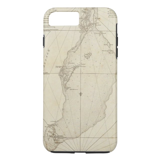 Coques Case-Mate iPhone Îles de Turcs (Dos)