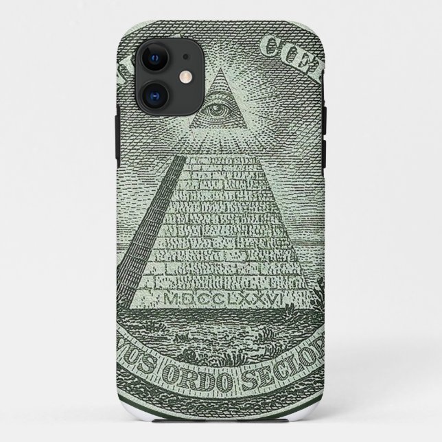 Coques Case-Mate iPhone Illuminati - tout l'oeil voyant (Dos)