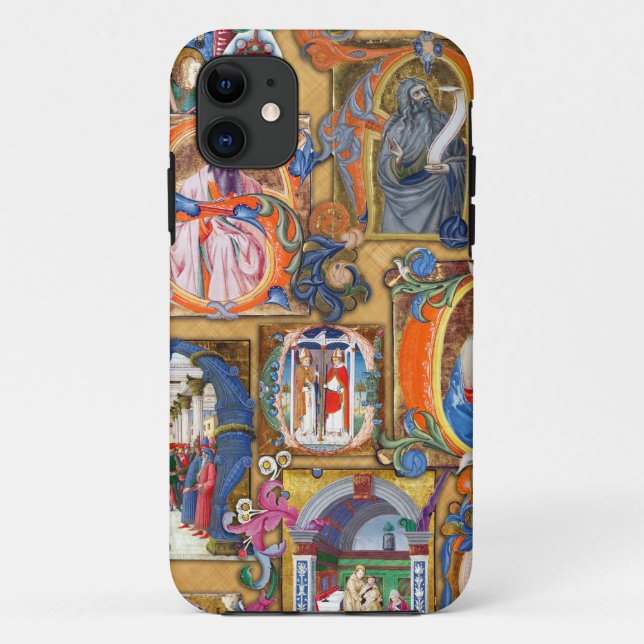 Coques Case-Mate iPhone Illuminations médiévales (Dos)
