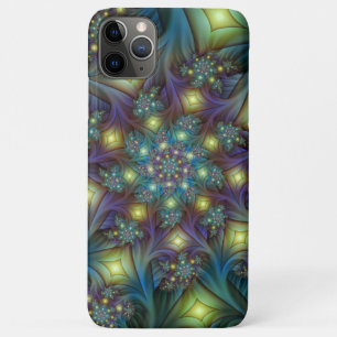 Case-Mate iPhone Case Illuminé Abstrait brillant Turquoise violet Fracta