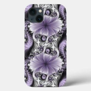 Case-Mate iPhone Case Illusion de lilas Art floral abstrait fantastique