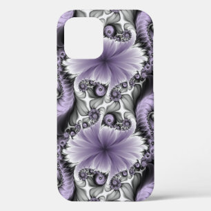 Case-Mate iPhone Case Illusion de lilas Art floral abstrait fractal Fant