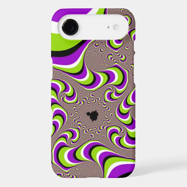 Coques Case-Mate iPhone Illusion optique psychédélique (Verso)