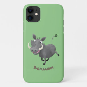 Case-Mate iPhone Case Illustration amusante d'un cochon de phacochère af