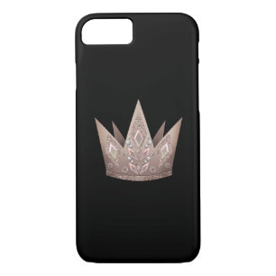 Case-Mate iPhone Case Illustration couronne dorée tiara bijoux perles pe