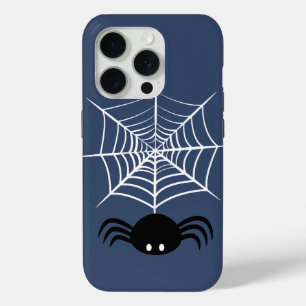 Coque iPhone 15 Pro Illustration d'araignée d'Halloween effrayante