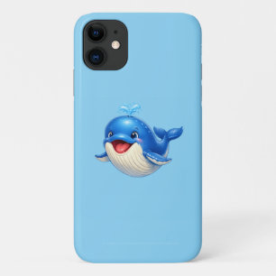 Case-Mate iPhone Case Illustration de baleine adorable, cadeau d'animal