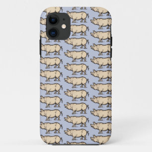 Case-Mate iPhone Case Illustration de cochon antique mignon vintage