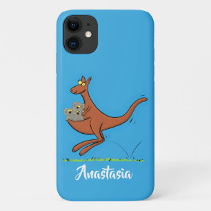 Case-Mate iPhone Case Illustration de dessin animé Cute kangaroo et koal