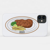 Illustration de dessin de steak