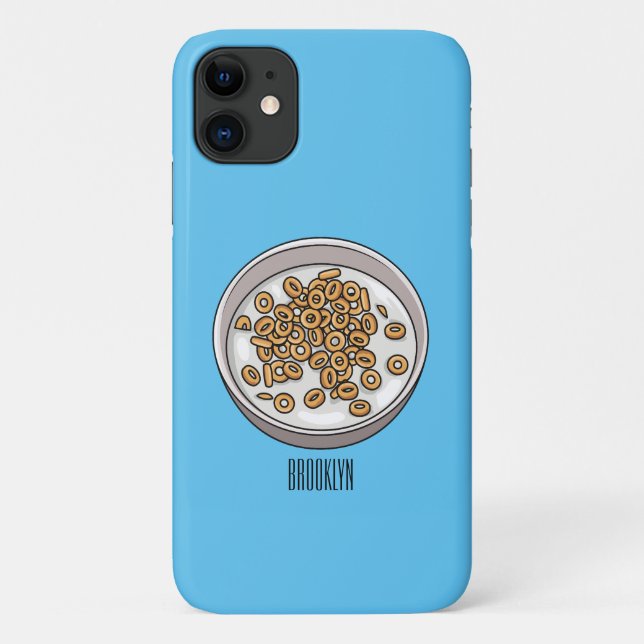 Coques Case-Mate iPhone Illustration de dessin sur les céréales (Dos)