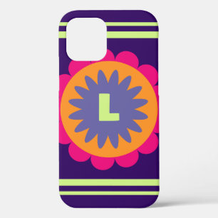 Case-Mate iPhone Case illustration de formes florales orange et rose