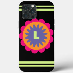 Case-Mate iPhone Case illustration de formes florales orange et rose