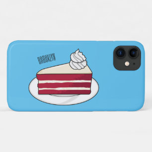 Case-Mate iPhone Case Illustration de gâteau en velours rouge