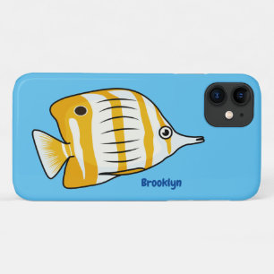 Case-Mate iPhone Case Illustration de la caricature du poisson papillon 