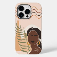 Illustration de la femme Boho Abstraite, Boho Chic
