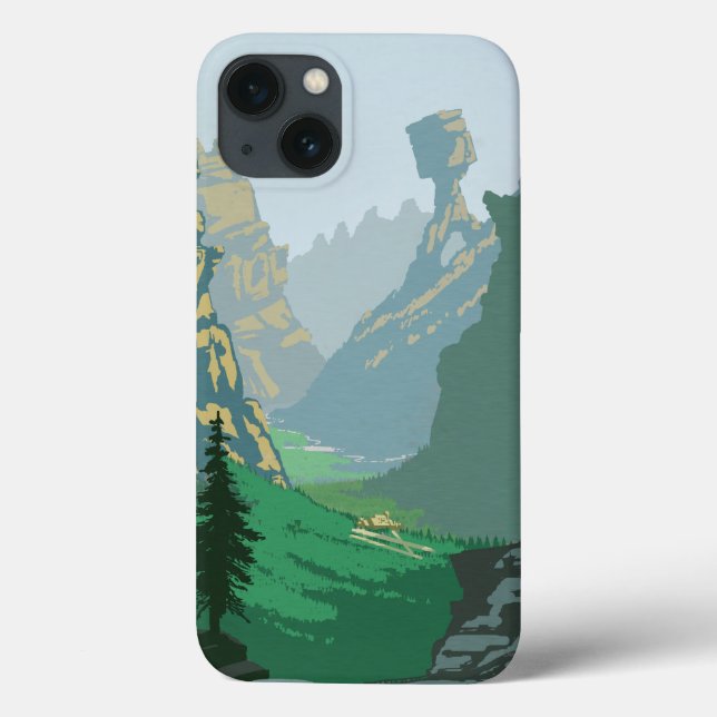 Coques Case-Mate iPhone Illustration de la vallée V-6 (Verso)