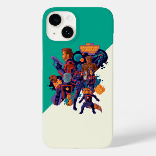 Coque Pour iPhone 14 Illustration de l'équipe des Gardiens de la Galaxi