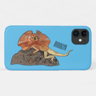 Case-Mate iPhone Case Illustration de lézard à col frisé
