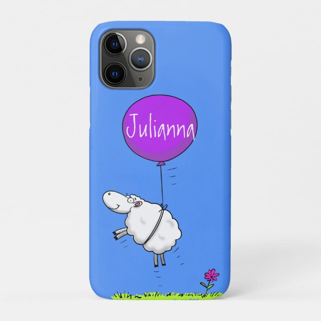 Coques Case-Mate iPhone Illustration de l'humour en ballons de mouton mign (Dos)