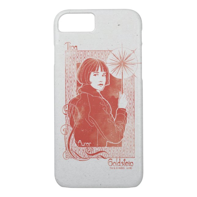 Coques Case-Mate iPhone Illustration de PORPENTINA GOLDSTEIN™ (Dos)
