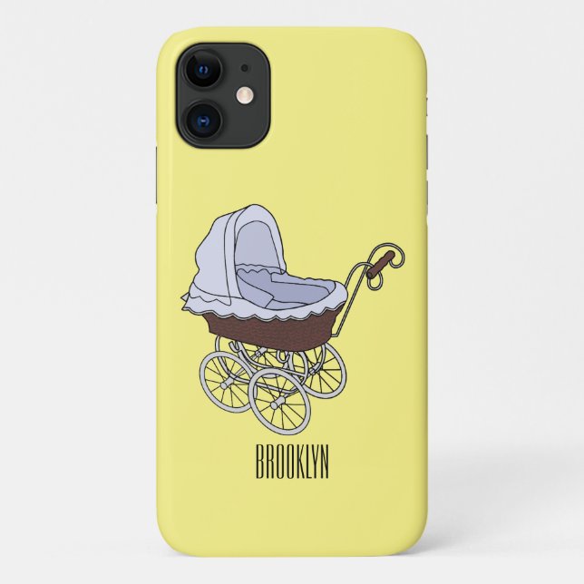 Coques Case-Mate iPhone Illustration de poussette (Dos)
