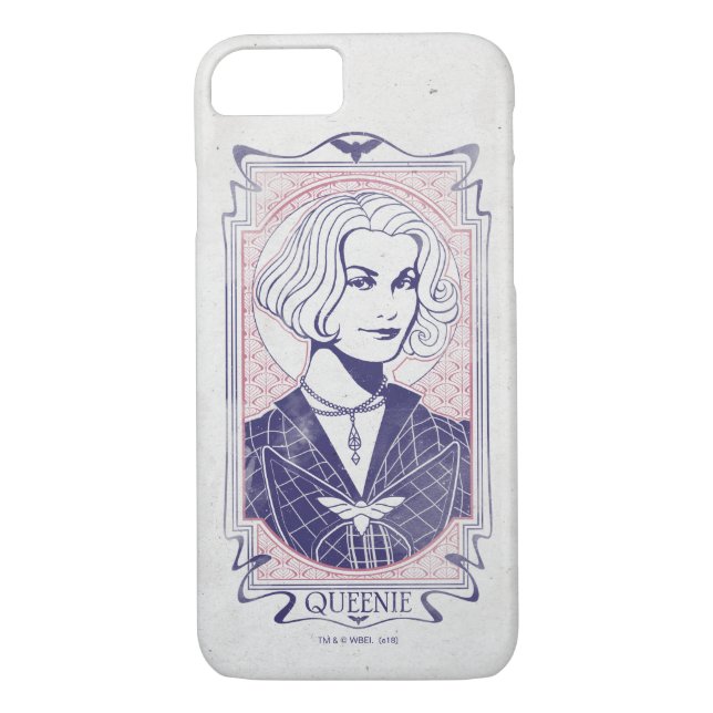 Coques Case-Mate iPhone Illustration de QUEENIE GOLDSTEIN™ (Dos)