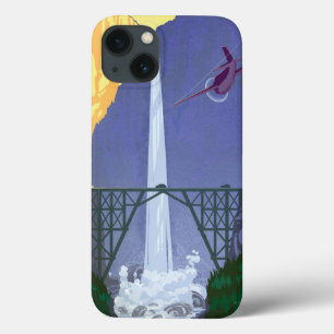 Case-Mate iPhone Case Illustration des chutes Whitewall