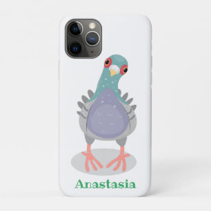 Case-Mate iPhone Case Illustration drôle de pigeon curieux
