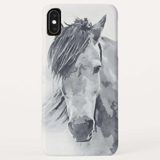 Coques Case-Mate iPhone Illustration du cheval (Dos)
