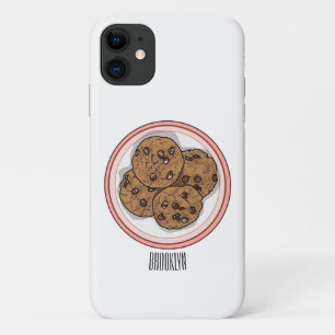 Case-Mate iPhone Case Illustration du cookie de puce à chocolat