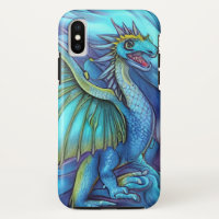 Illustration du dragon d'Imaginaire bleu
