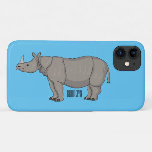 Case-Mate iPhone Case Illustration du rhinocéros de Javan