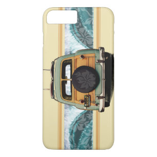 Case-Mate iPhone Case Illustration du Surf hawaïen Woody Wave