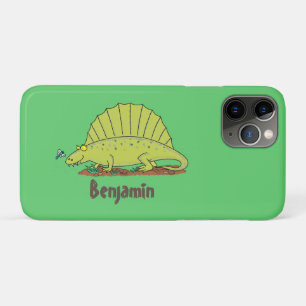 Case-Mate iPhone Case Illustration d'un dimétrodon vert mignon