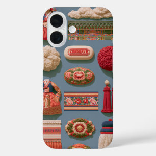 Coque Pour iPhone 16 Illustration esthétique coréenne mignonne pour iPh