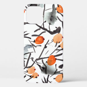 Case-Mate iPhone Case Illustration Feuille des baies d'encre d'aquarelle