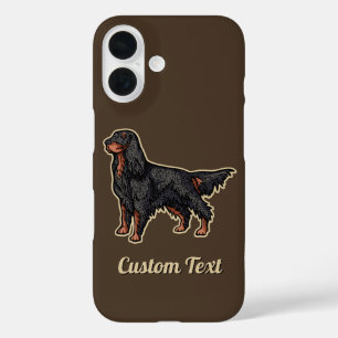 Coque Pour iPhone 16 Illustration Gordon Setter