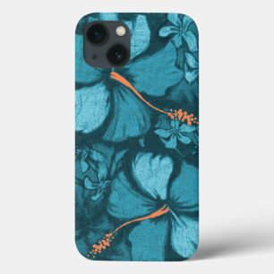 Case-Mate iPhone Case Illustration hawaïenne de roche de lave de ketmie