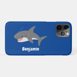 Case-Mate iPhone Case Illustration joyeuse du grand requin blanc